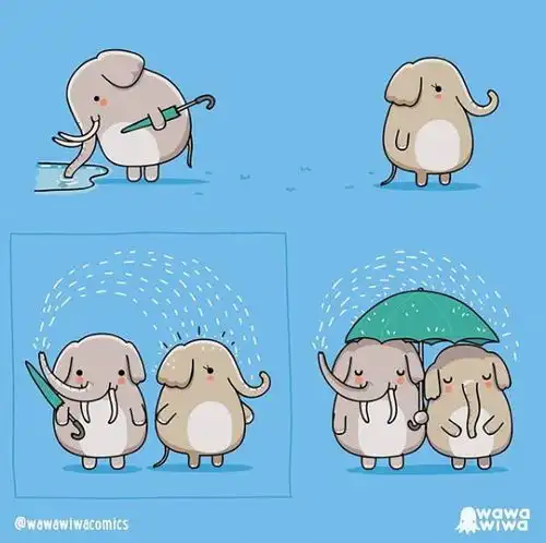 他山之石艺80后老爸靠治愈系插画,ins疯狂吸粉70w