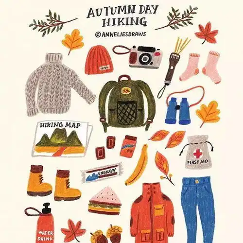 彩铅插画,萌系小元素