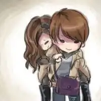 娃娃情侣头像一对情侣微信头像图片大全