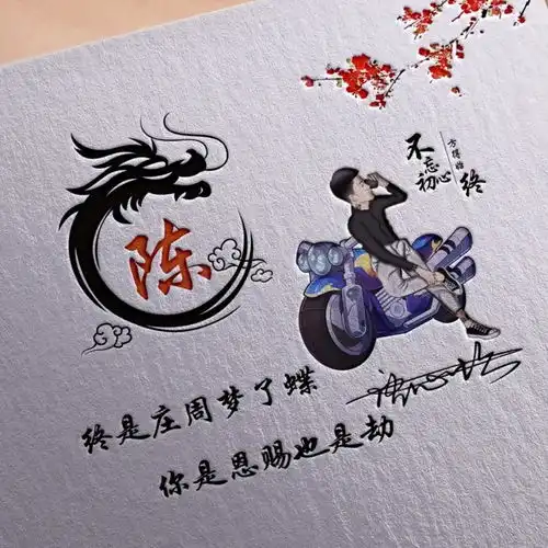 微信头像,姓氏头像,40张高端商务大气签名头像,彰显你的个性