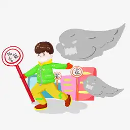 防雾霾戴口罩的小男孩手绘图片素材其他格式下载动漫人物大全