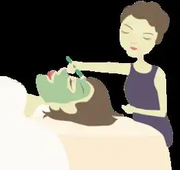 美容师图片头像卡通美容