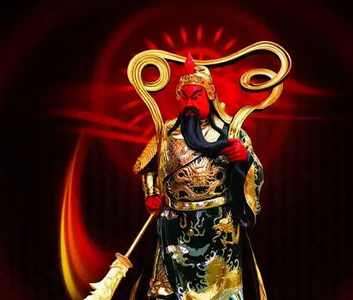 三国演义头像真人关羽