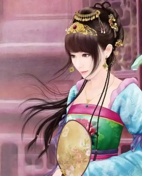 古风手绘美女柳清眉清丽脱俗