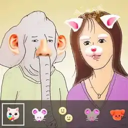 ins治愈系头像插画