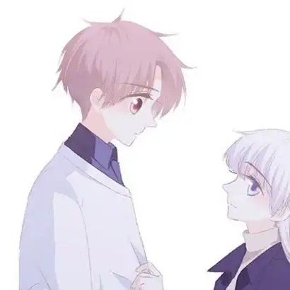 高清怦然心动双人动漫情侣头像图片