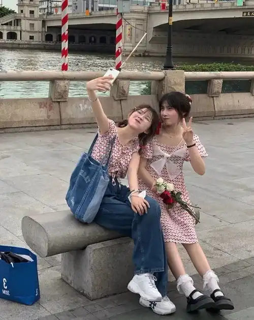 ins原宿风闺蜜头像