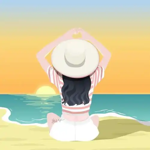 狮子座情侣卡通头像婚姻