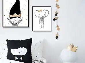 ins现代时尚简约北欧风格黑白组合系列装饰画图片下载其他大全北欧装饰画编号17782504