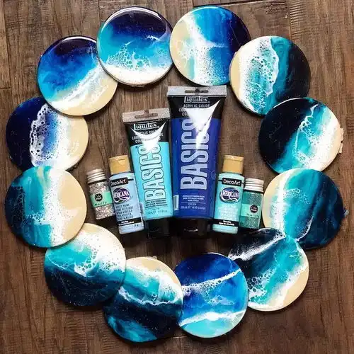 用简单粗暴技法画画,让她成为百万富豪我也想