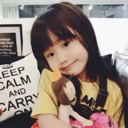 萌娃情侣头像一对可爱,真的很爱个定是你的菜