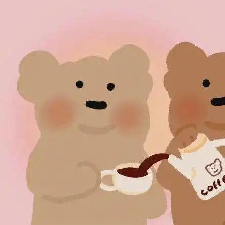 卡通女孩牵狗情侣头像卡