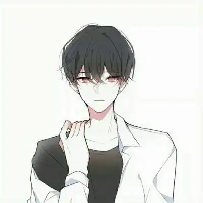 男头动漫头像痞帅高冷蓝