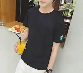 日系男士原宿港风情侣装字母短袖白色t恤修身个性简约上衣体恤潮