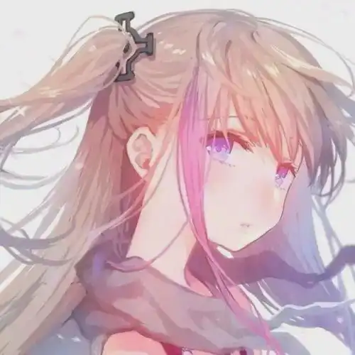 动漫头像躲进小楼,不问春秋