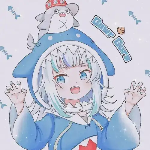 动漫头像0721鲨鱼妹可爱小鲨鱼动漫女头