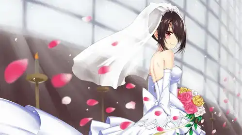 动漫图片约会大作战时崎狂三原版vs新娘装,你更喜欢哪个她