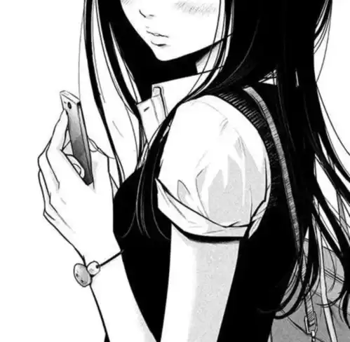 黑白动漫头像可以喜欢大海但别窒息于海底