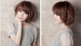 六款夏季短发烫发发型可爱俏皮风