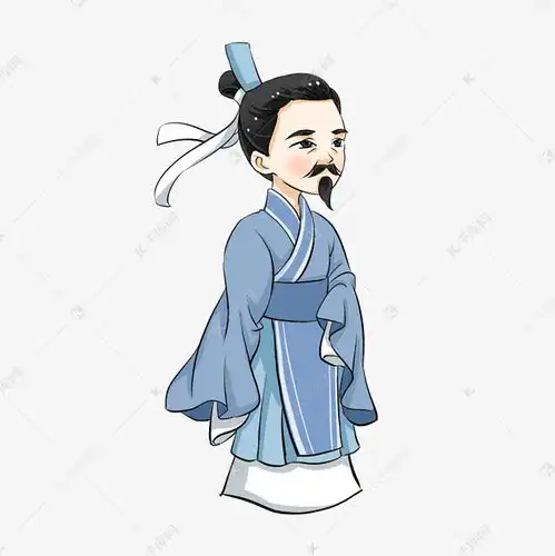 端午端午节古代人物卡通屈原素材图片免费下载千库网