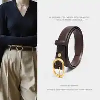 蔻驰皮带coach蔻驰男士皮革针扣腰带f65186aq0礼盒款黑色多少钱