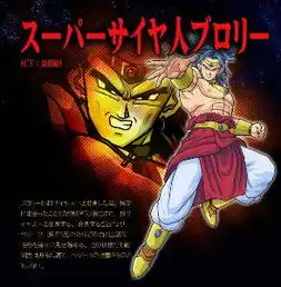 布罗利日本动漫七龙珠剧场版中的原创角色
