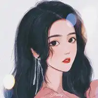 唯美雾色风冷美人手绘头像微信头像图片微信头像图片大全