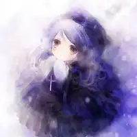 治愈系插画唯美女孩头像