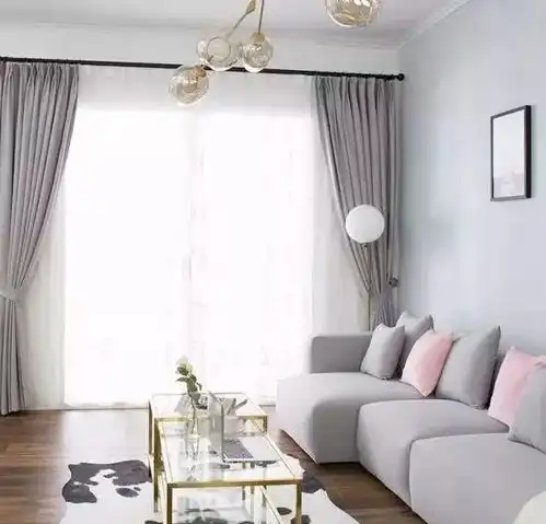 品牌窗帘加盟北欧风格的窗帘,简直不要太仙