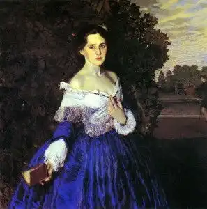 蓝衣女生头像压抑