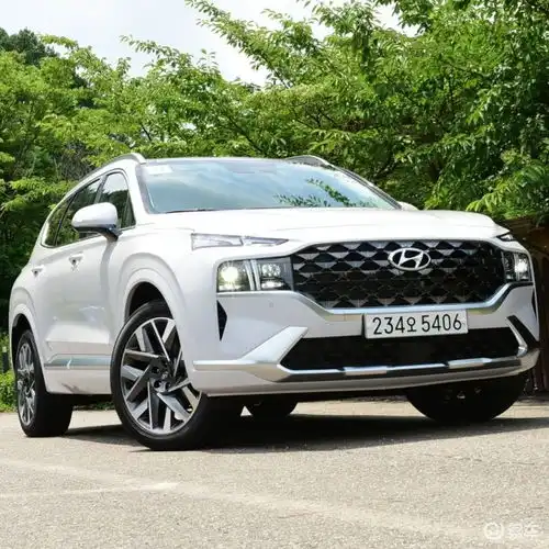 海外实拍全新现代胜达动感时尚的大七座suv