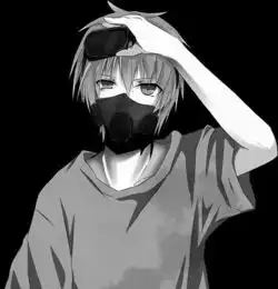 求黑底漫画全身唯美单人男图