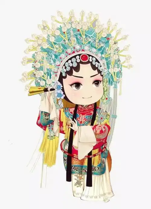 太好了生旦净末丑,京剧漫画壁纸,赶紧存下来