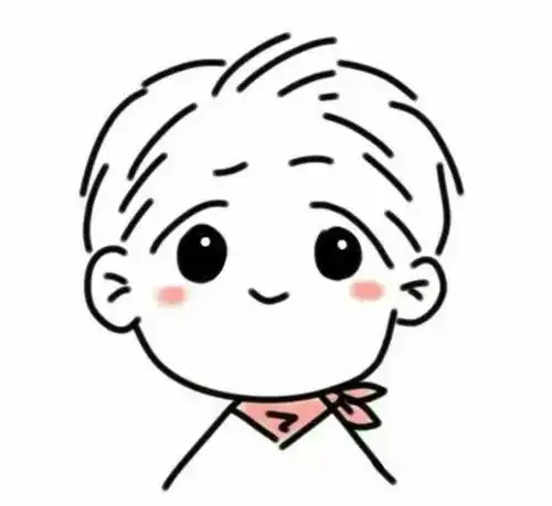 头像女简笔画情侣头像