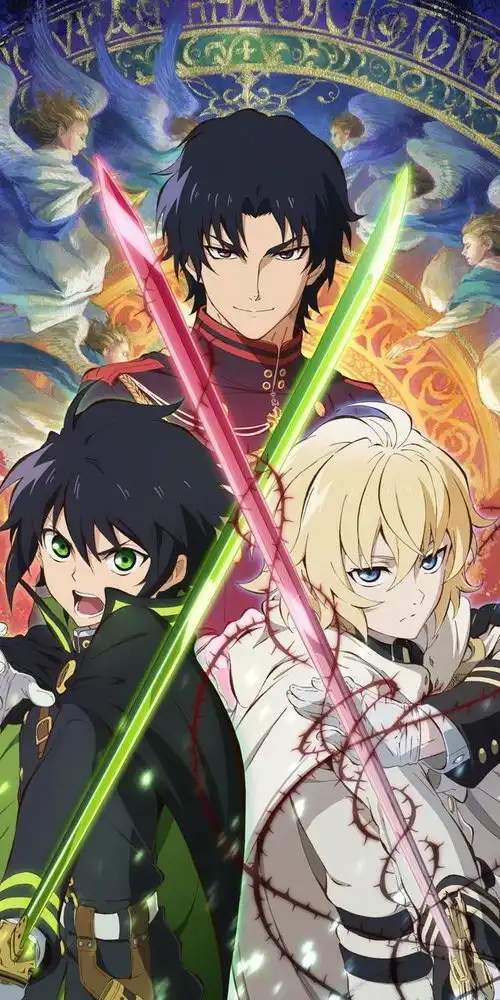 终结的炽天使一濑红莲,动漫全面屏壁纸,请坚信你走的道路