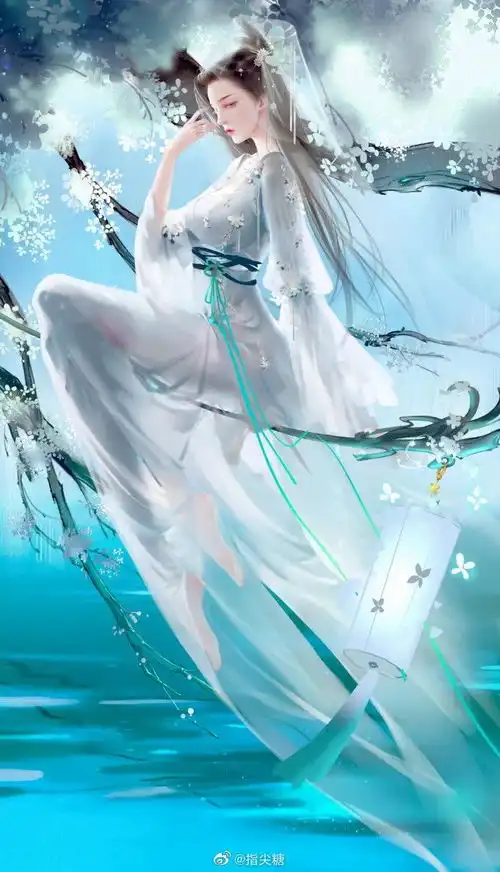 超仙的白衣古风小姐姐