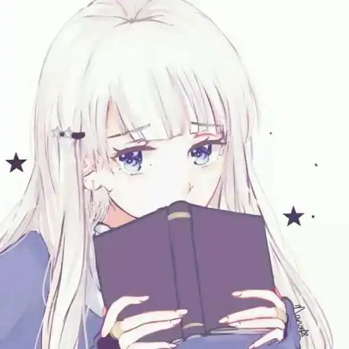 动漫头像白色系男女头像