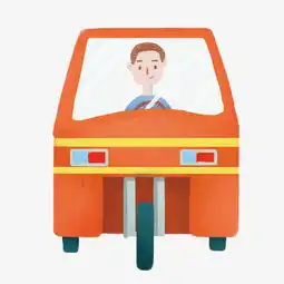 开着橙色车的男生手绘设计图片素材其他格式下载动漫人物大全