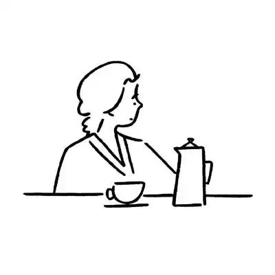 妈妈简笔画头像简约好看妈妈头像简笔画