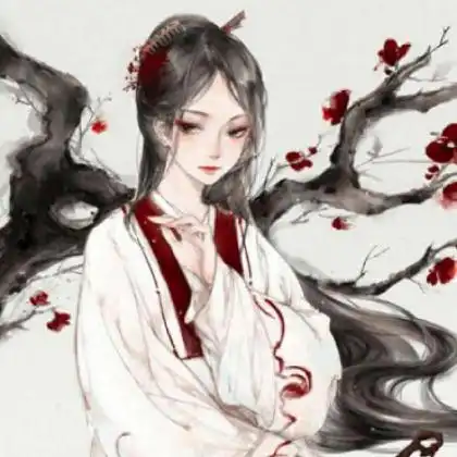 古风黑色系头像女生古风