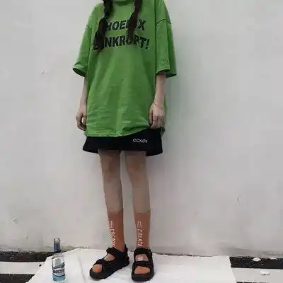 绿色系动漫头像女生原谅