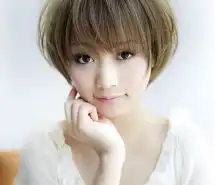 短发美女侧面图片微信头像图片大全