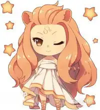 狮子座女生头像可爱萌系