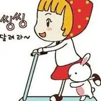 卡通滑板女孩头像微信头像图片大全