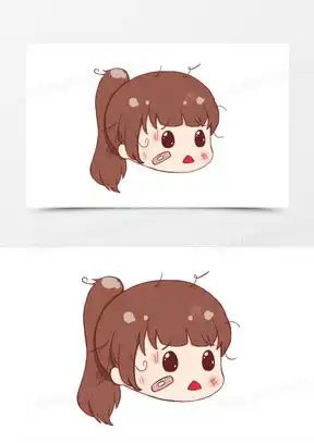 卡通女头像素材卡通女头像图片卡通女头像免费模板下载熊猫办公