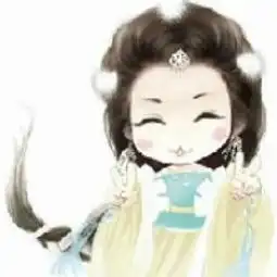 画q版萌系小女孩古风头