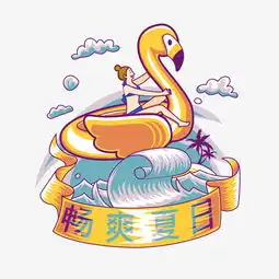 畅爽夏日出行海滩女孩冲浪嘻哈街头涂鸦风格手绘插画图片素材其他格式下载动漫人物大全