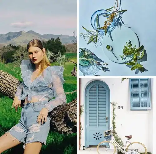 动漫蓝色治愈纯净头像