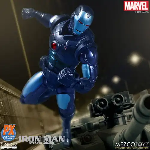 mezcotoyzone12系列钢铁侠112钢铁侠漫画版隐形装甲开售公布