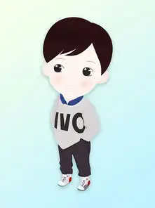 卡通人物,手绘ps